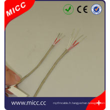 RTD-PVC / PVC-3x7 / 0.2 / pt100 rtd avec câble de compensation